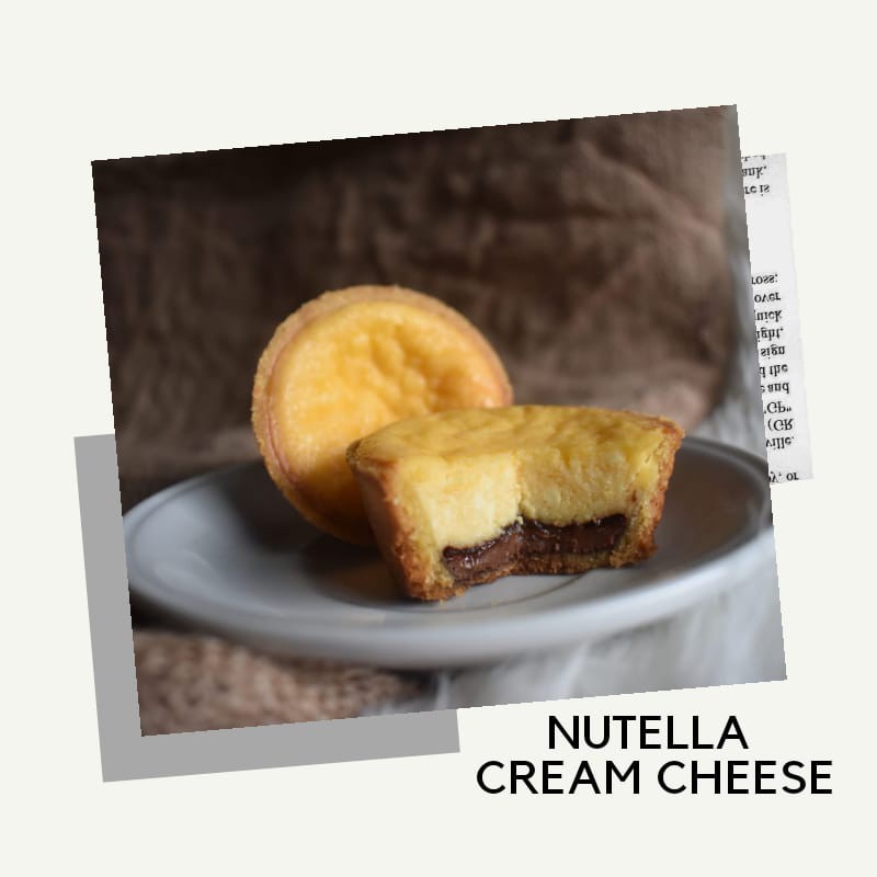 

king egg tart Nutella Cream Cheese