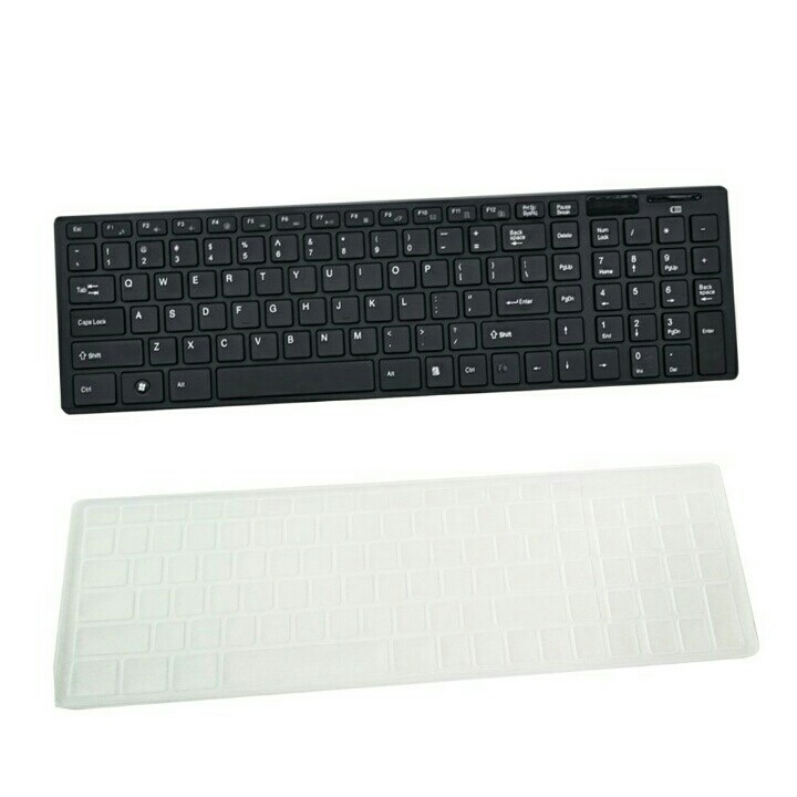 SET KEYBOARD DAN MOUSE WIRELESS SLIM DESIGN TERMURAH (Top Quality)