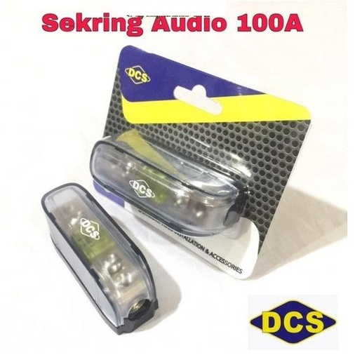 HJK Termurah Sekring Audio DCS 100A Sekring fuse holder mobil 100 ampere