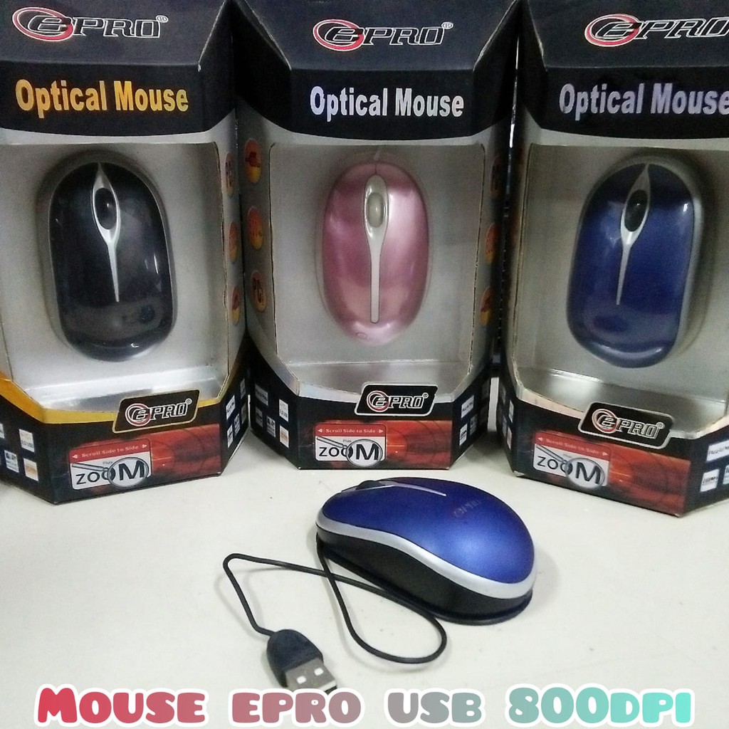 MOUSE EPRO ZOOM USB 800DPI - DISASS JOGJA