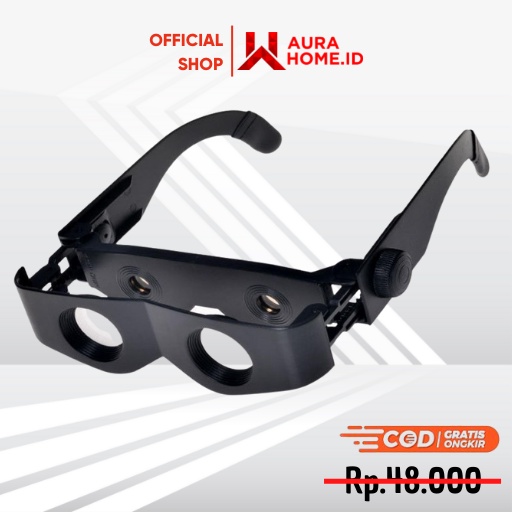 Fishing Telescope Glasses Style Teropong Kacamata / Kaca mata Teropong Teleskop Zoom Jarak Jauh / Ka