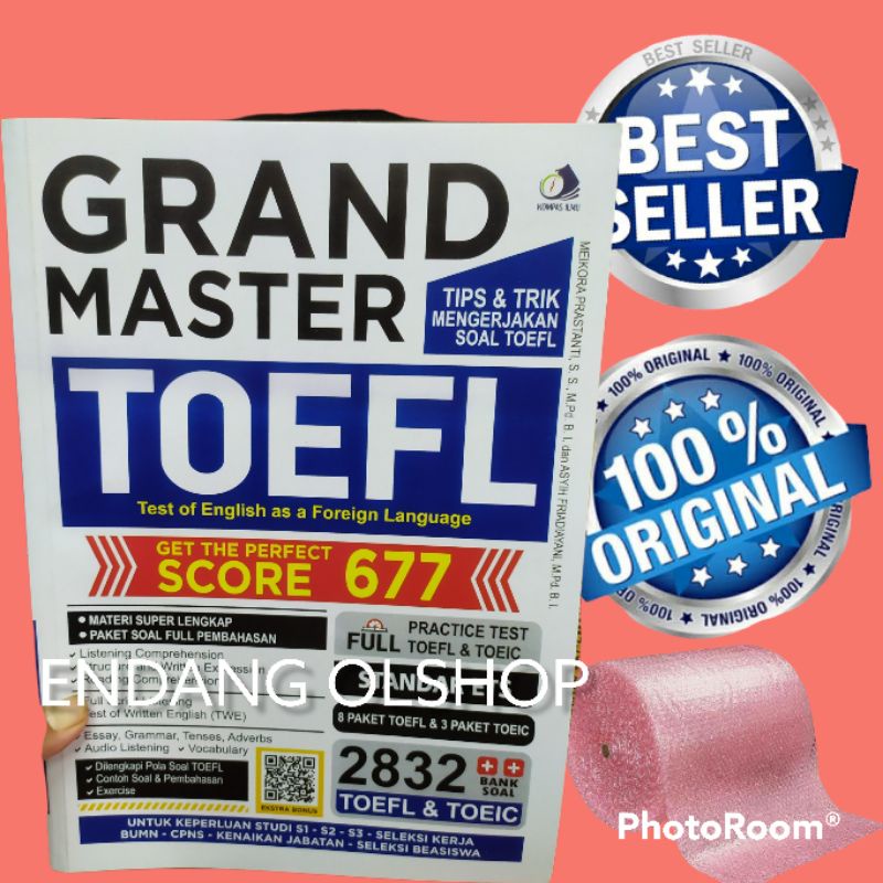 Grand master Toefl score 677