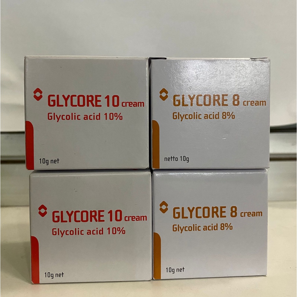 Glycore Cream / Glycore 8% / Glycore 10% / Pencerah Pemutih