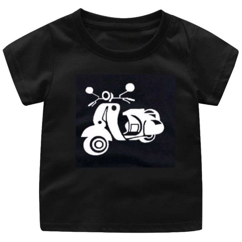 BAJU KAOS ANAK GAMBAR (VESPA)CEWEK-COWOK 1-12TAHUN FASHION ANAK TERBARU