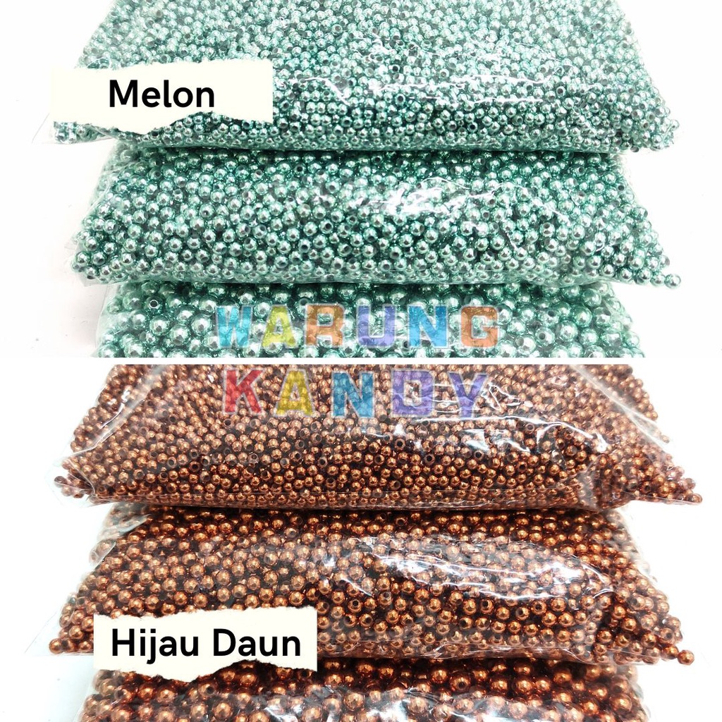 Mutiara Jepang Warna 3MM PAK