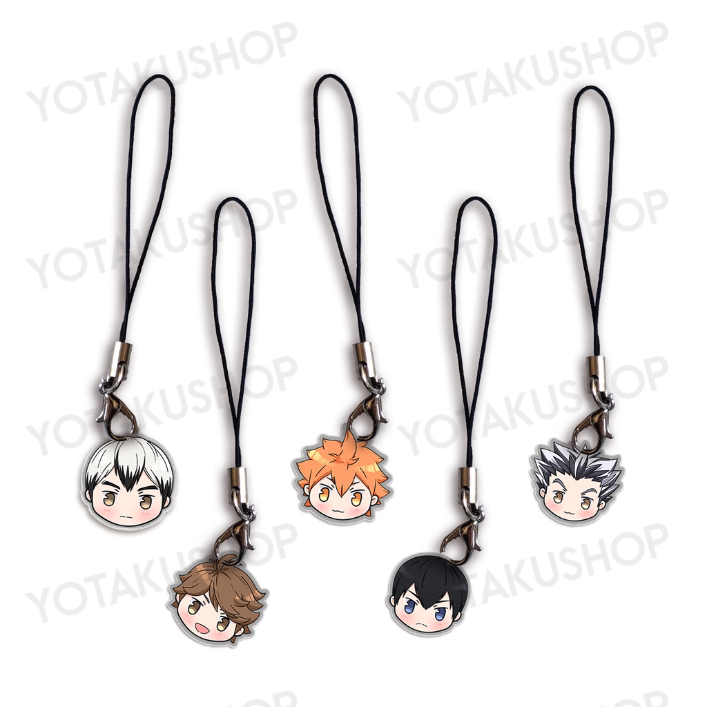 Tali Strap Gantungan HP Anime HAIKYU Seri 1 Fanmerch YOTAKUSHOP