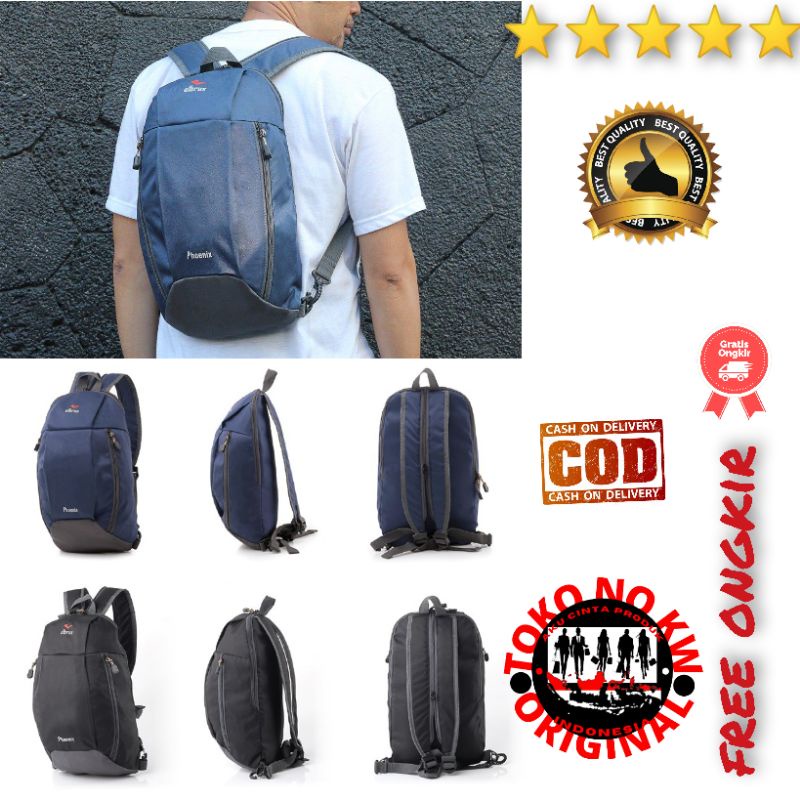 Tas Olahraga Sepeda Hiking Running Ransel Kecil Pria Daypack Tas sepatu Tracking Backpack simpel bah