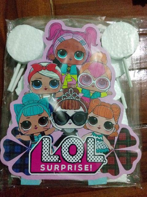 Cake Topper Lol Doll Surprise