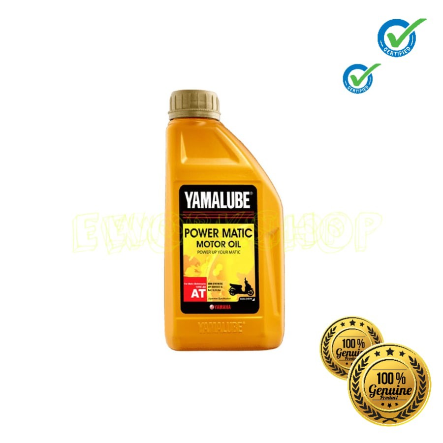 OLI YAMALUBE YAMAHA POWER MATIC MOTOR OIL 10W-40 AT 0,8 L 100% Original Product