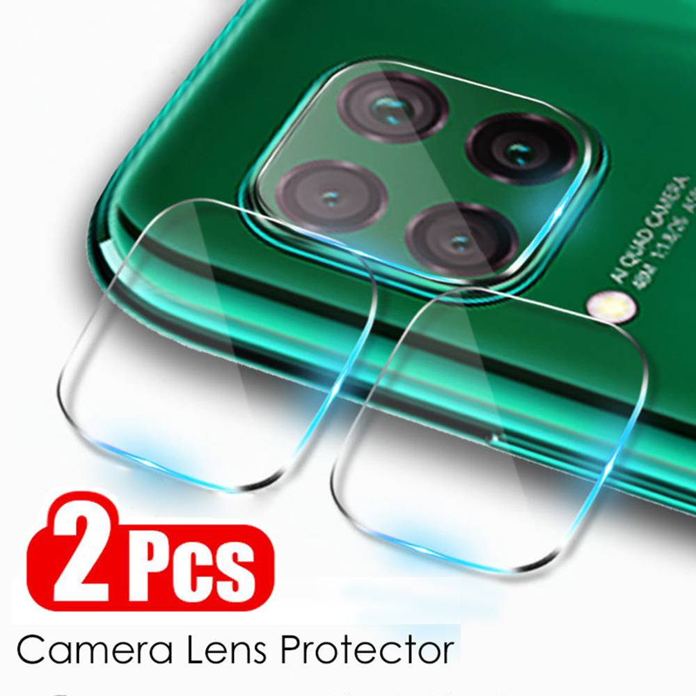 1-2pcs Film Pelindung Lensa Kamera Bahan Kaca Untuk Huawei Mate 20 30 40 Pro P Smart 2019 P20 P30 P40 Pro