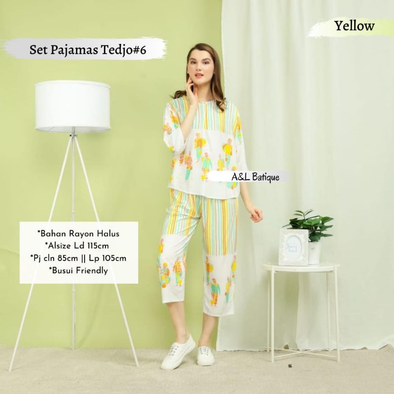 Set pajamas tedjo #6 by semerbak New New