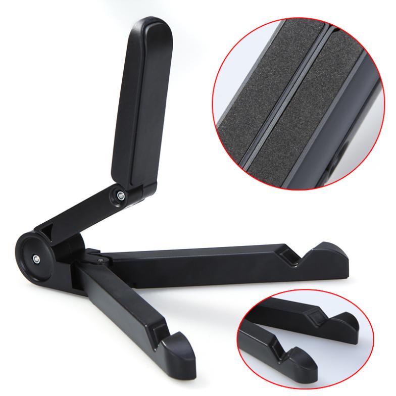 Weifeng Tablet Stand Holder Universal Foldable  - Black