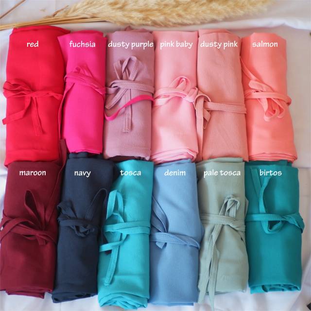 TOP FAVORIT HIJAB INSTAN KEYZA PREMIUM - BAHAN DIAMOND CREPE