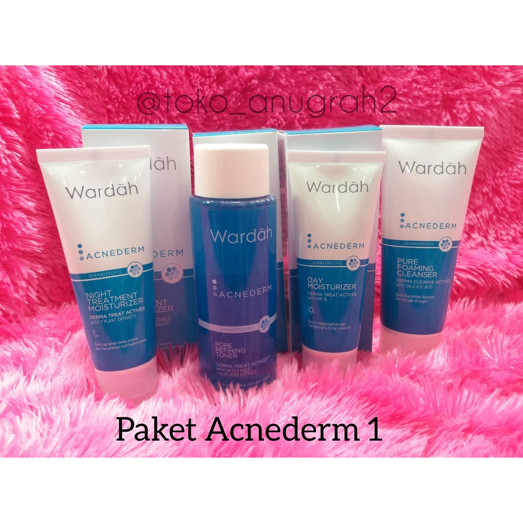 Paket wardah acnederm