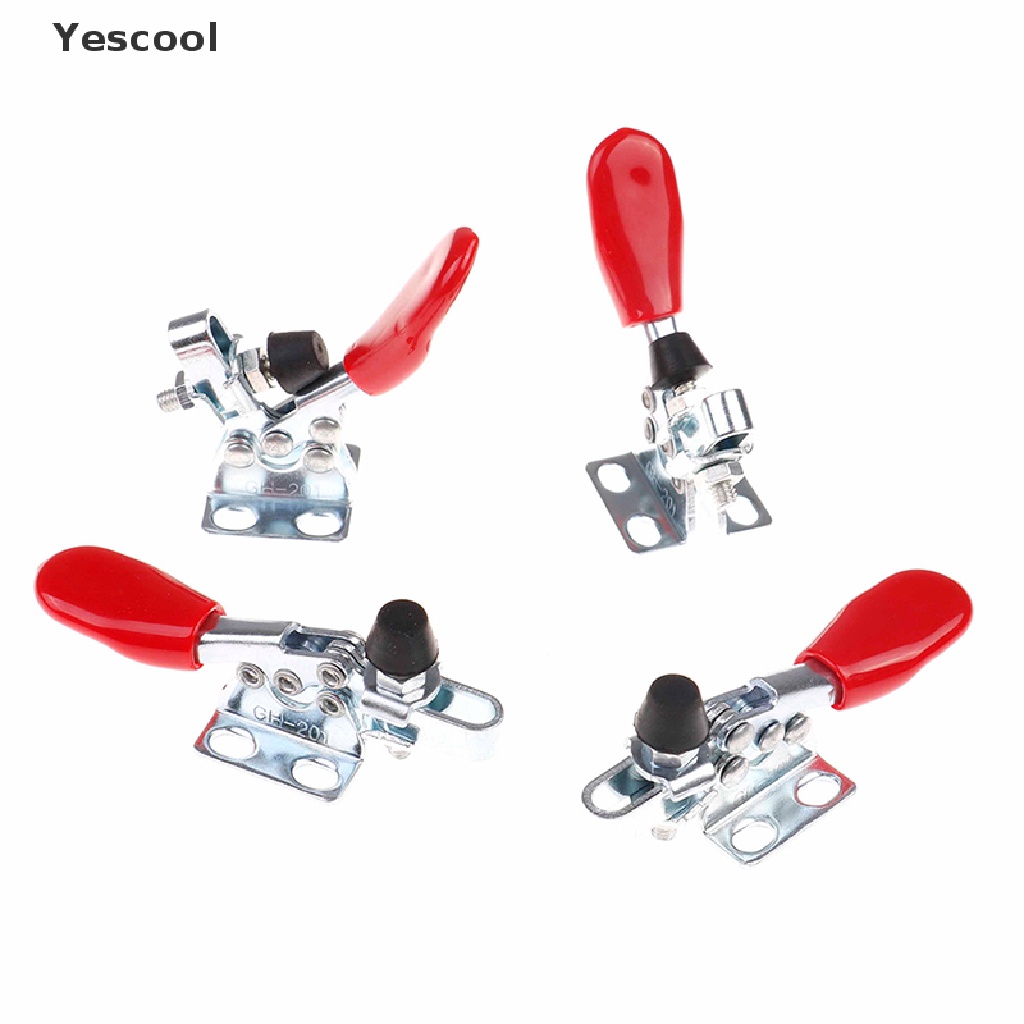 Yescool 4pcs toggle clamp horizontal 60 lbs / 27kg gh-201