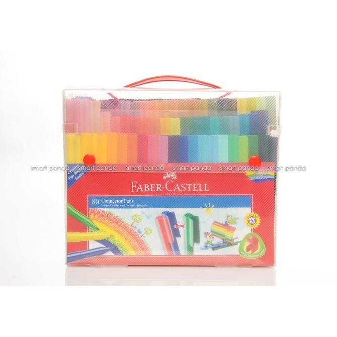 

Connector Pen Faber Castell 80 Warna ---READY---
