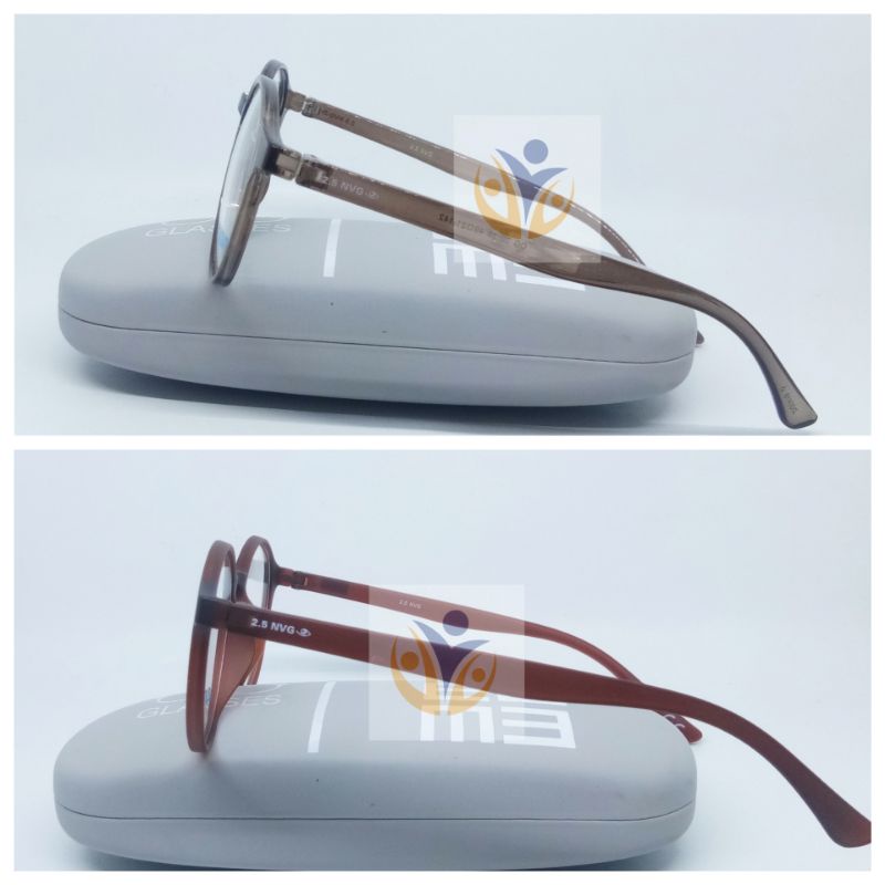 2.5 NVG new vision generation kacamata bulat ringan dan lentur