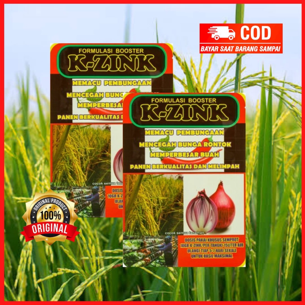 {Pupuk terlaris} K Zink booster 150gr pupuk buah untuk meningkatkan hasil panen