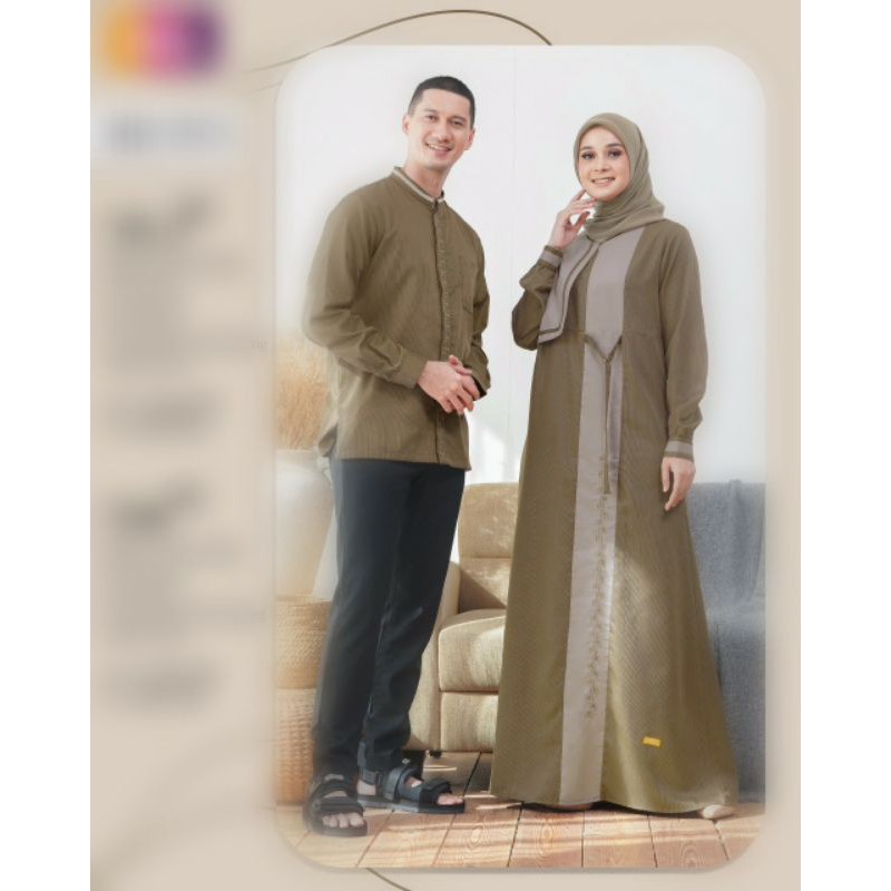 busana muslim couple