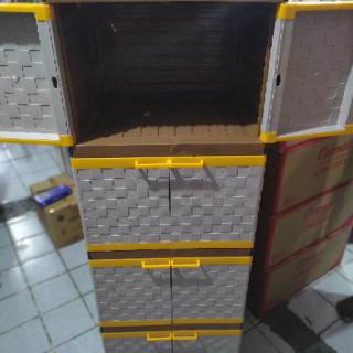 Lemari plastik mini club susun 5 Shopee Indonesia Lemari plastik mini club susun 5 Shopee Indonesia