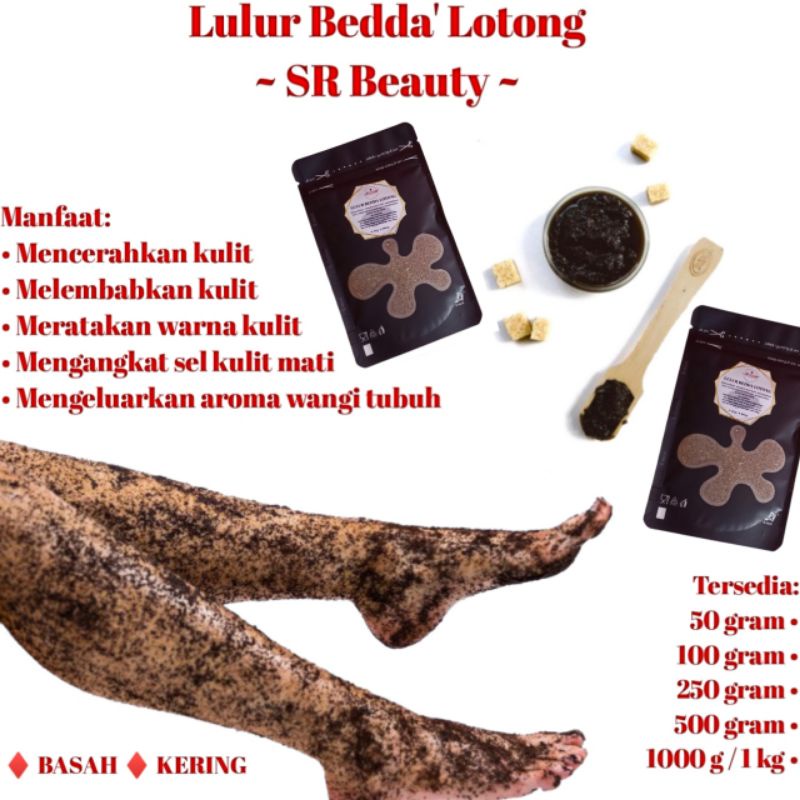 LULUR BEDDA LOTONG KERING || LULUR BEDDA LOTONG BASAH || BEDDA LOTONG BUBUK