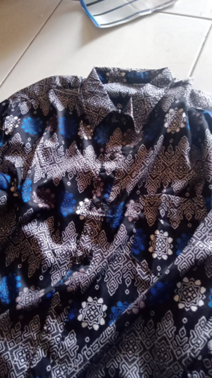 Batik Big Size Jumbo Xxl Xxxl / Kemeja Batik Pria Oversizr Besar / Atasan Batik Kantor Modern