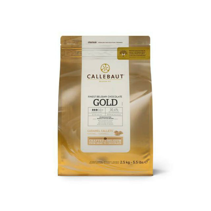 

callebaut gold caramel repack 500gr