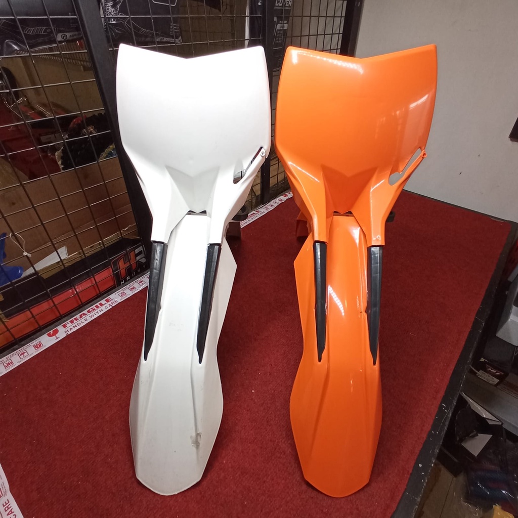 OBRAL Spakbor Slebor Depan Papan Nomor Papan Plat ACERBIS KTM 85 Aprilia Supermoto