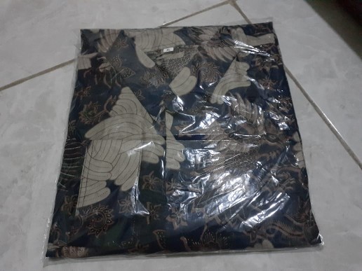 Batik Pria Lengan Panjang Batik Berkah Hrb026 Motif Keratonan Kode 002 Reguler