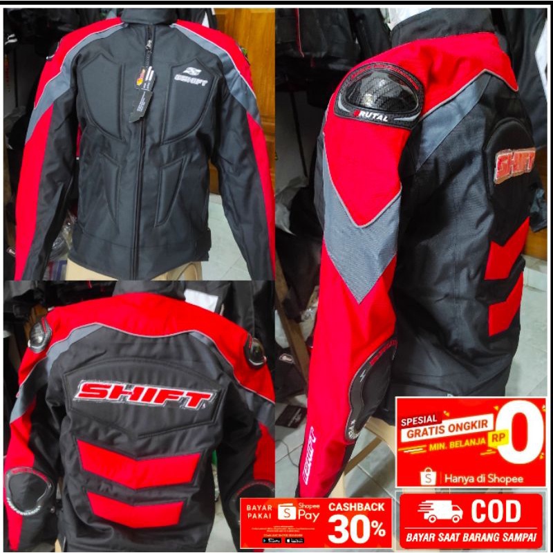 Jual Jaket motor touring full protektor bikers tebal safety outdoor ...