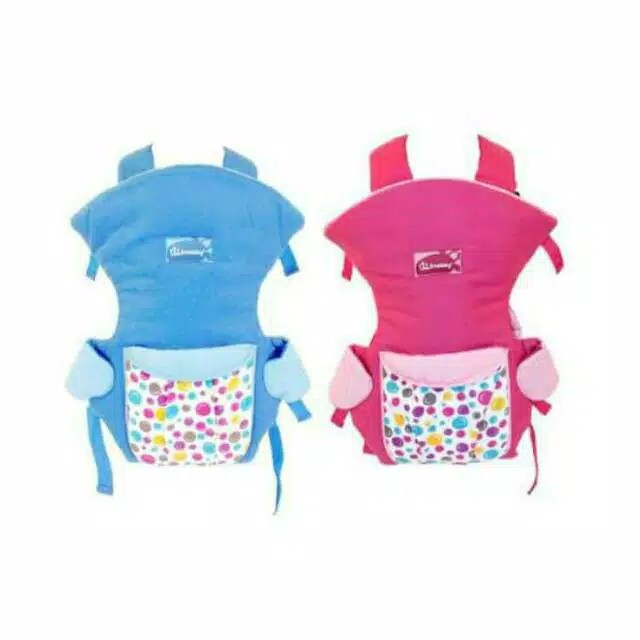 Gendongan bayi depan model ransel Snobby Happy Bubble Series TPG 2243