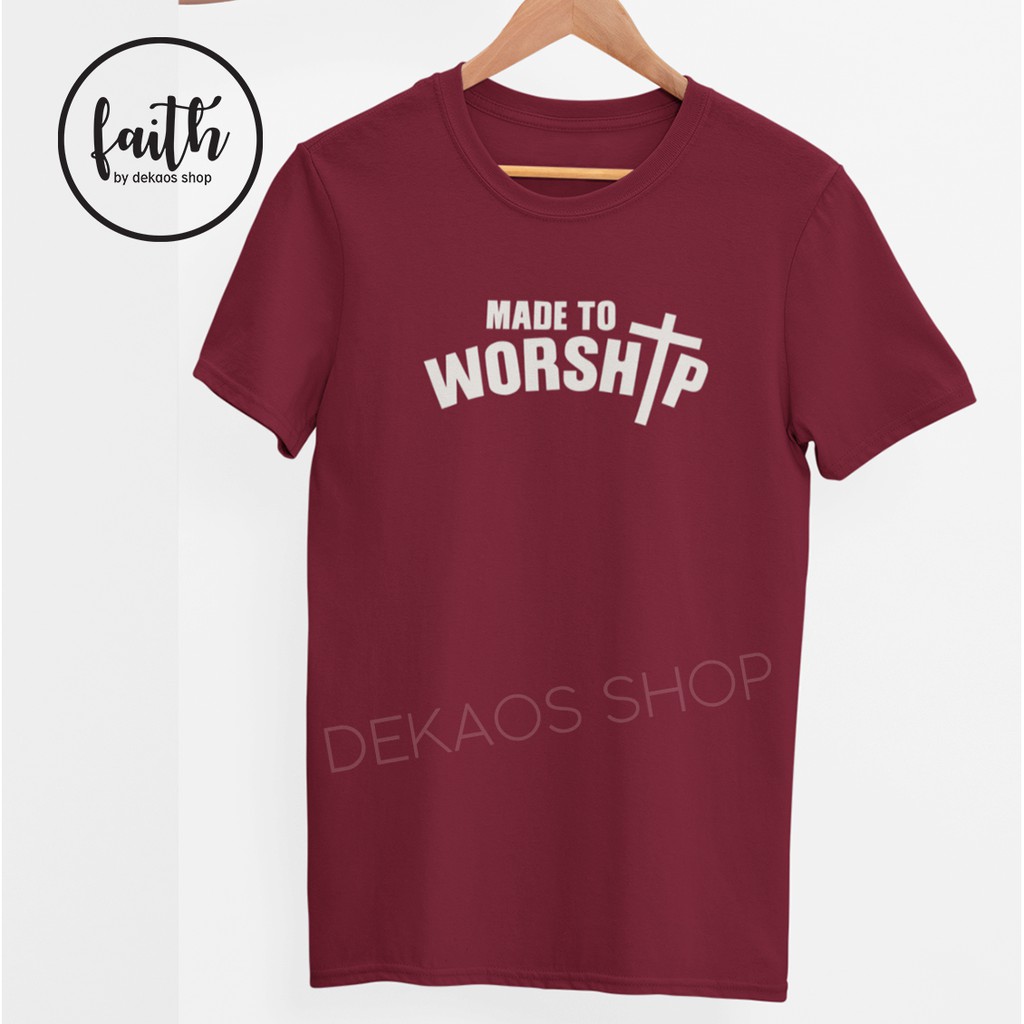 KAOS ROHANI PRIA WANITA / KAOS ROHANI KRISTEN / KAOS ROHANI / KAOS ROHANI KATOLIK / DEKAOS 955