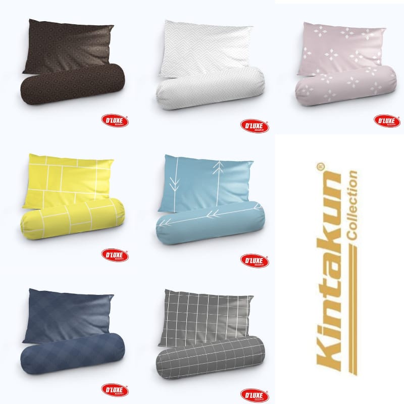 Home-Klik Kintakun D'Luxe Sarung Bantal + Sarung Guling - Random