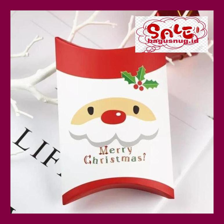 

Perlengkapan Natal -Ty- Christmas Gift Pillow Box 17 / Kotak Kado Souvenir Natal 790Natt