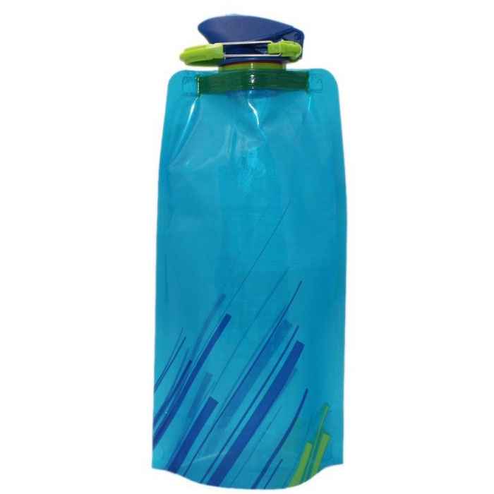 TaffSPORT ~ Botol Air Minum Lipat 700 mL ~ Higienis BPA Free ~ Travel Outdoor Olahraga