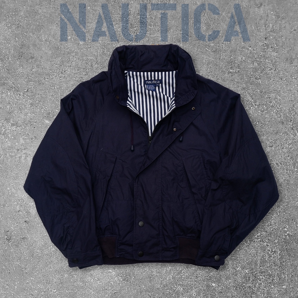 Jaket Harrington Nautica Original Navy - L