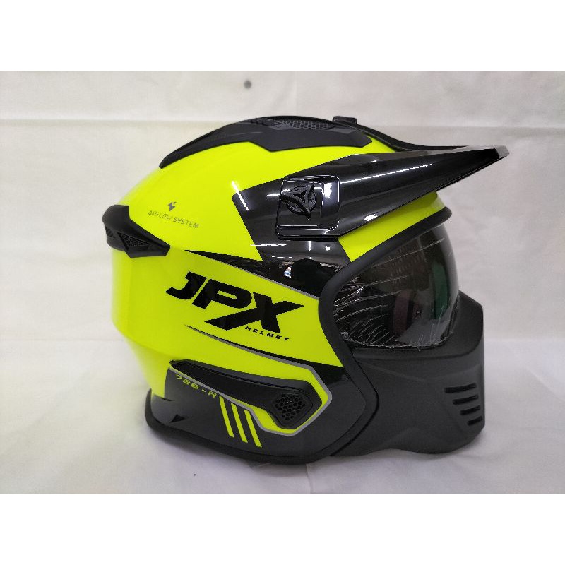 HELM JPX MX 726 R SOLID SNI / ECE / HELM JPX CAKIL MODULAR/ HELM MODULAR KEKINIAN helm motor jpx murah motorcycle