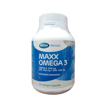 MEGA WE CARE MAXX OMEGA 3 ISI 30