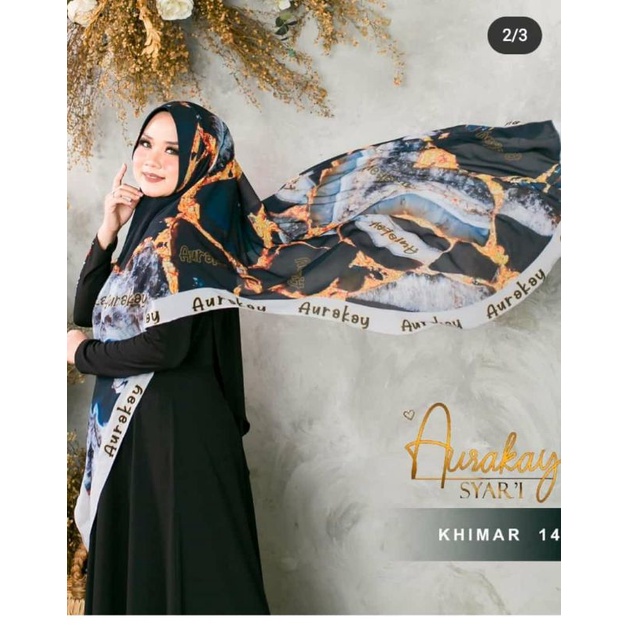 KHIMAR 14 DN DRESSYASMIN BY AURAKAY