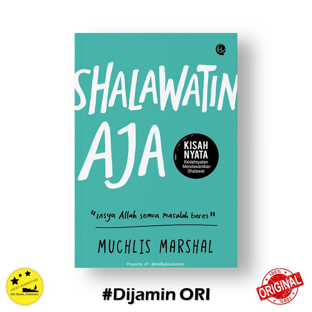 Buku Shalawatin Aja by Muchlis Marshal - Buku Agama Wahyu Qalbu