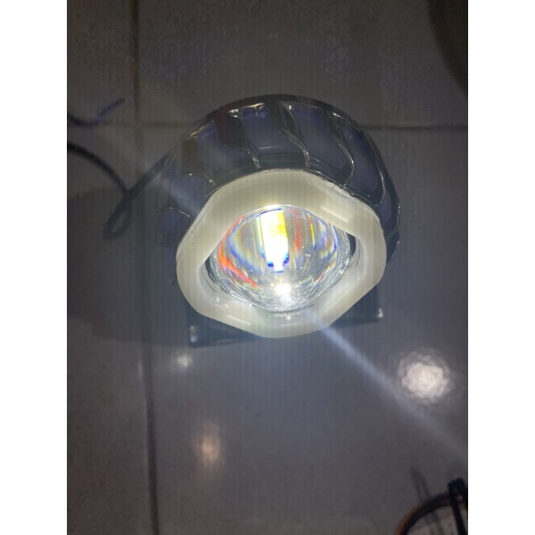 Lampu Depan Projie Besar Modish 3.5inc Universal B-R-B Model Kotak