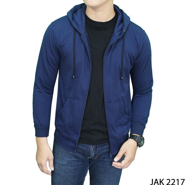 Mens Jackets Fleece Fleece Biru Dongker – JAK 2217