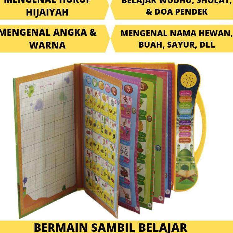 Produk Terkeren Bulan Mainan Edukasi Anak Usia 1 2 3 4 5 tahun Buku Anak Suara Muslim E book Bahasa 