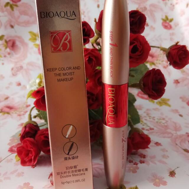 Mascara 2in1 / Double Mascara White and Black Bioaqua