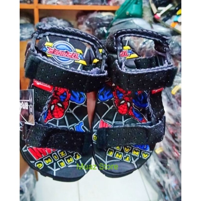 Sendal Gunung Karakter Anak Spiderman Harga Grosir