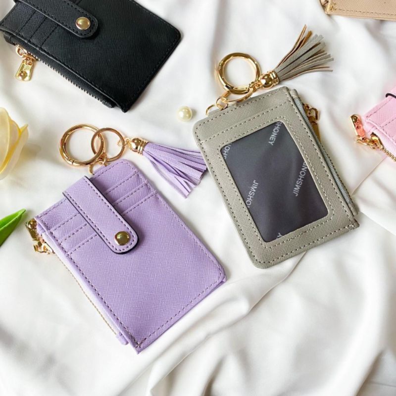 Niki Wallet Jims Honey Dompet Card Wanita Kecil Gantungan Kunci