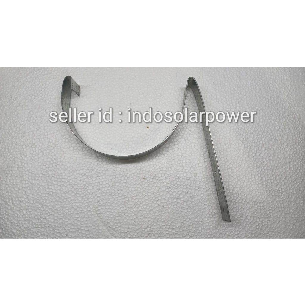 Aneka pilihan Gantungan diameter 8&quot; 8 inch 20 cm Langgeng Maspion clamp klem penjepit holder pegangan untuk talang setengah lingkar 水槽屋頂排水溝管道支架8寸架子 kanal gutter bracket