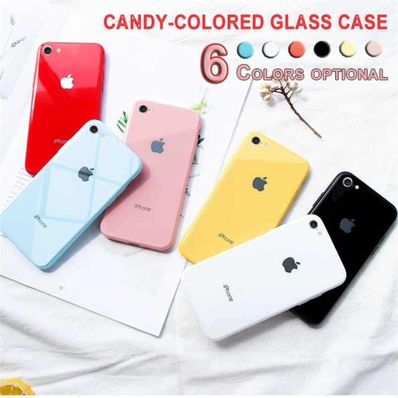 Case Pelindung Bahan Tempered Glass Warna Permen unt   uk