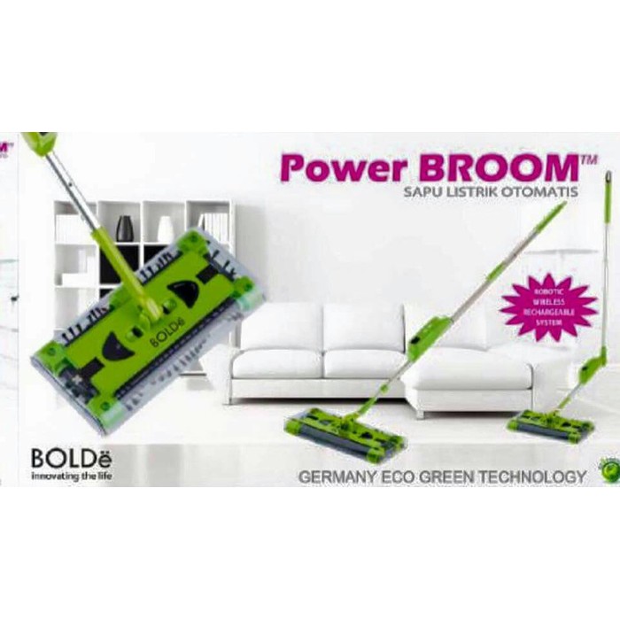SUPER EXLUSIVE    SAPU ELEKTRIK POWER BROOM BOLDE    .