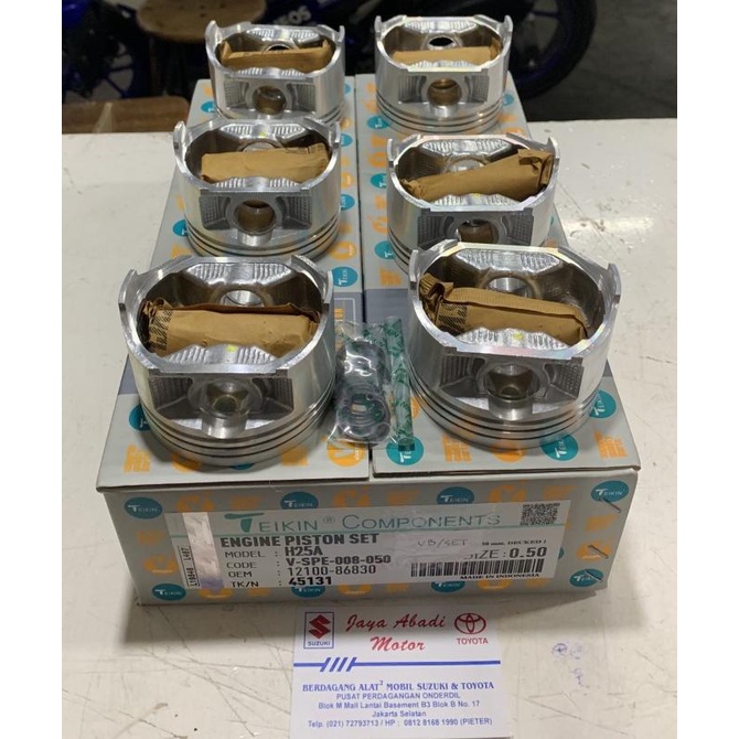 Sparepart Mobil Piston Grand Escudo Xl7 2500Cc Teikin